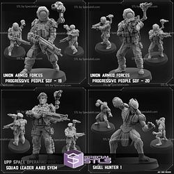 July 2025 Sci-Fi PapSikels Miniatures