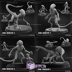 July 2025 Sci-Fi PapSikels Miniatures