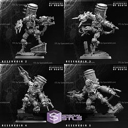 July 2025 Scifi Archvillain Games Miniatures