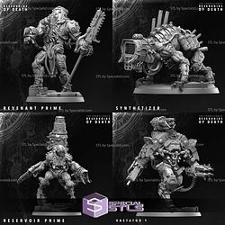 July 2025 Scifi Archvillain Games Miniatures