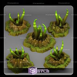 December 2021 Fantastic Plants & Rocks Miniatures
