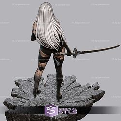 A2 with One Hand Sword STL Files