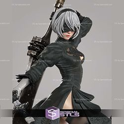 2B Nier Automata Flower Base 391mm 3D Printer Files