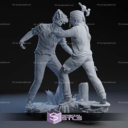 Abby Fighting Last Of Us 3D Printer Files