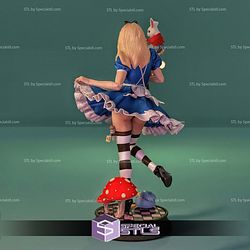 Alice Wonderland 1-4 Diorama 3D Printer Files