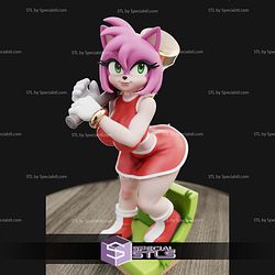 Amy Rose Sonic NSFW 3D Printer Files
