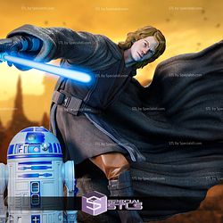 Anakin Skywalker and R2D2 217mm 3D Printer Files