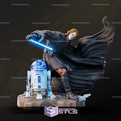 Anakin Skywalker and R2D2 217mm 3D Printer Files