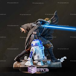 Anakin Skywalker and R2D2 217mm 3D Printer Files