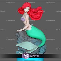 Ariel on Stone Base V2 3D Printer Files