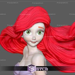 Ariel on Stone Base V2 3D Printer Files