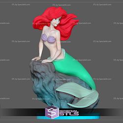 Ariel on Stone Base V2 3D Printer Files