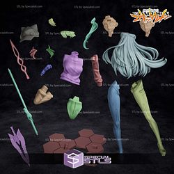 Asuka Langley with Hat 3D Printer Files