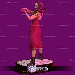 Ballerina Pointing Gun V1 3D Printer Files