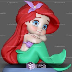 Baby Ariel Little Mermaid 3D Printer Files