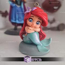 Baby Ariel Little Mermaid 3D Printer Files