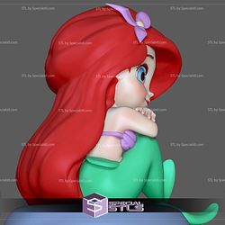 Baby Ariel Little Mermaid 3D Printer Files