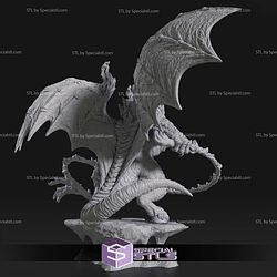 Balrog in Flame Lord of the Rings 3D Printer Files