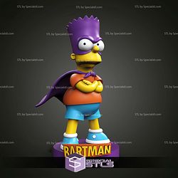 Bart Simpson Batman 3D Printer Files