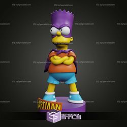 Bart Simpson Batman 3D Printer Files