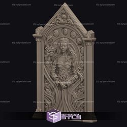 Bas Relief Sleeping Princess 3D Printer Files