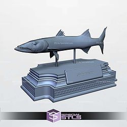 Barracuda Sphyraena Display 3D Printer Files
