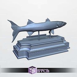 Barracuda Sphyraena Display 3D Printer Files