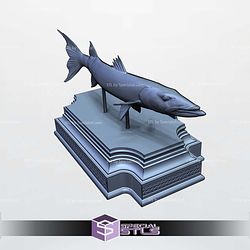 Barracuda Sphyraena Display 3D Printer Files