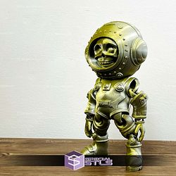 Basic STL Astronaut Skelenaut Hands Articulated Print in Place