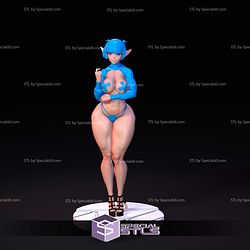 Basic Elf Girl Sexy 3D Printer Files