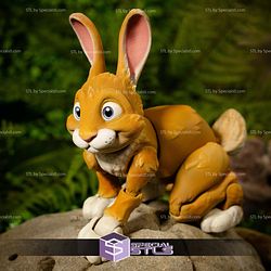 Basic STL Collection Articulated Bunny Rabbit