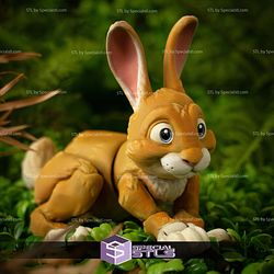 Basic STL Collection Articulated Bunny Rabbit