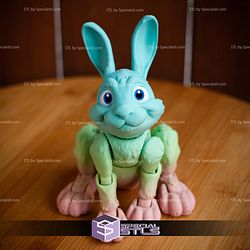 Basic STL Collection Articulated Bunny Rabbit
