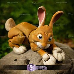 Basic STL Collection Articulated Bunny Rabbit
