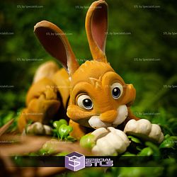 Basic STL Collection Articulated Bunny Rabbit