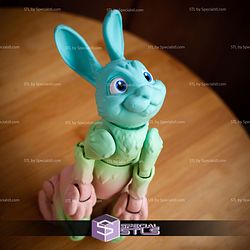 Basic STL Collection Articulated Bunny Rabbit