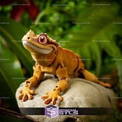 Basic STL Collection Articulated Crested Gecko