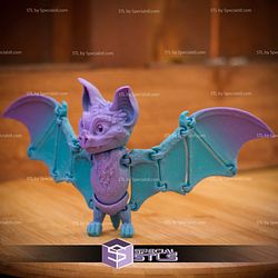 Basic STL Collection Articulated Cute Bat