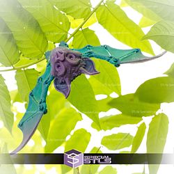 Basic STL Collection Articulated Cute Bat