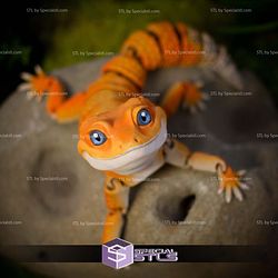 Basic STL Collection Articulated Leopard Gecko