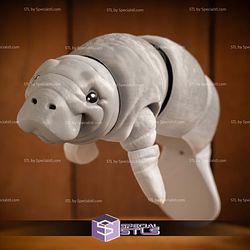 Basic STL Collection Articulated Manatee