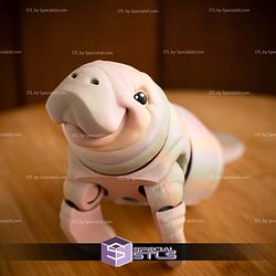 Basic STL Collection Articulated Manatee