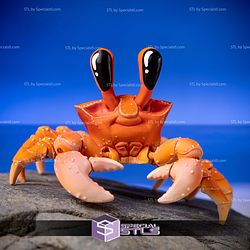 Basic STL Collection Articulated Ghost Crab