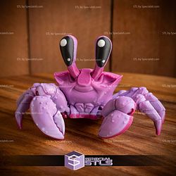Basic STL Collection Articulated Ghost Crab