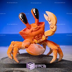 Basic STL Collection Articulated Ghost Crab