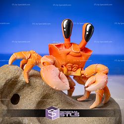 Basic STL Collection Articulated Ghost Crab