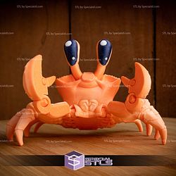 Basic STL Collection Articulated Ghost Crab