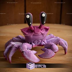 Basic STL Collection Articulated Ghost Crab