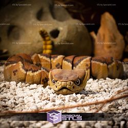Basic STL Collection Articulated Rattlesnake