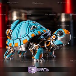 Basic STL Collection Articulated Robot Tortoise